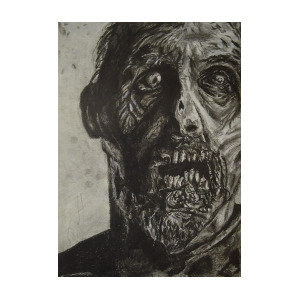 300x300 Drawing Of The Walking Dead Zombie Drawing - Walking Dead Zombie Drawing