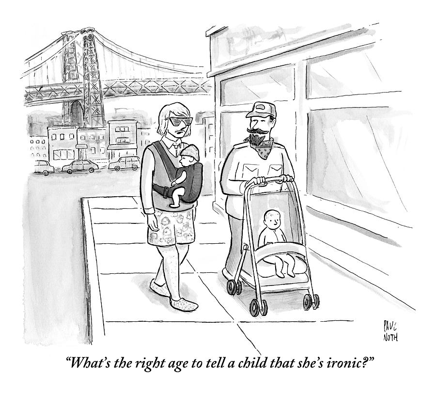 900x811 Two Men Are Wearing Ironic Clothes And Walking Drawing - Walking Drawing