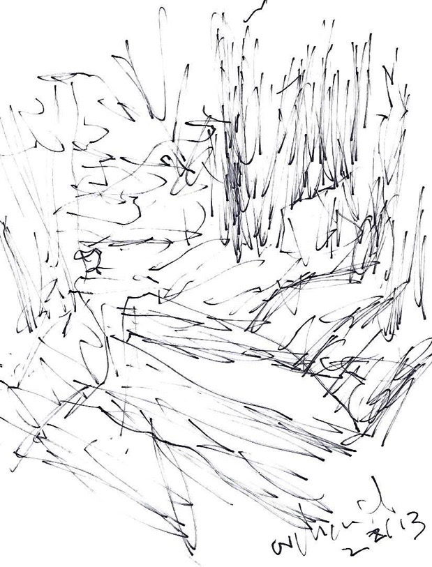 619x813 Walking Drawing Iv The Drawing Studio - Walking Drawing