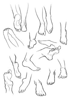 236x333 walking draw feet - Walking Feet Drawing
