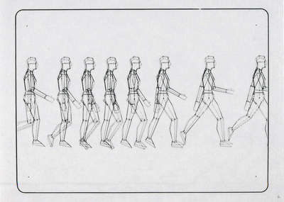 400x285 twenty system human figure walking database of digital art - Walking Figure Drawing