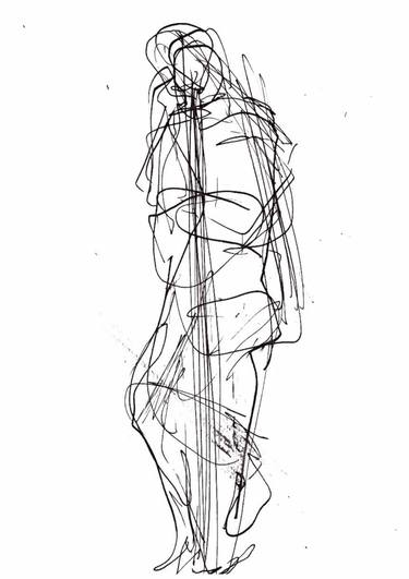 375x531 Walking Figure Drawing - Walking Figure Drawing