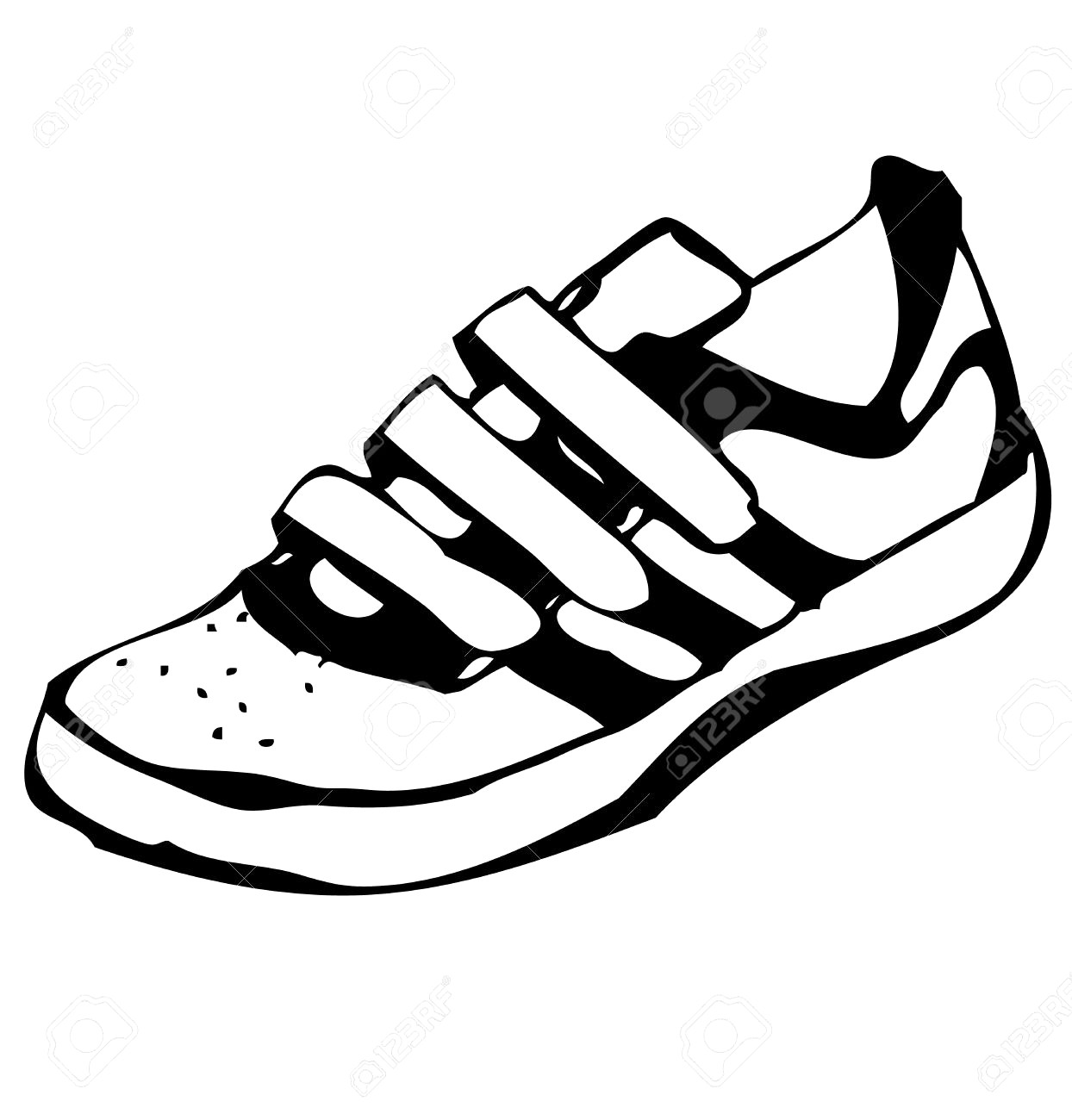 Walking Shoes Drawing