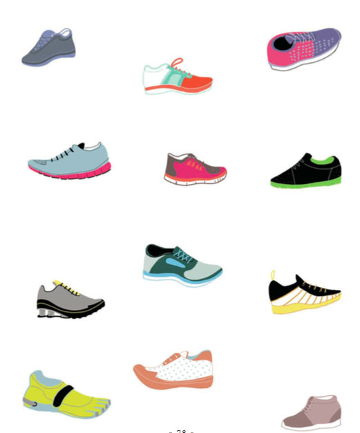 521x626 walk this way ways to draw a shoe quarto knows blog - Walking Shoes Drawing