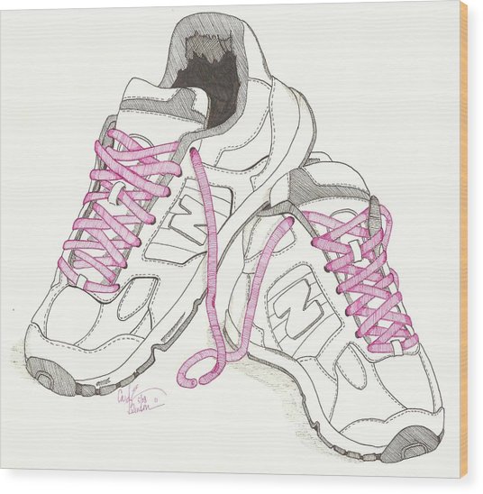 536x548 Day Walking Shoes Drawing - Walking Shoes Drawing