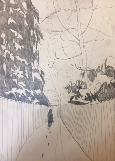 460x640 Drawings - Walkway Drawing