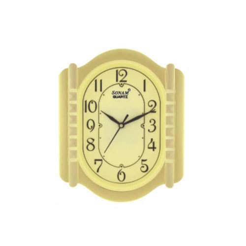 500x500 Golden Drawing Room Wall Clock, Packaging Type Carton Box, Rs - Wall Clock Drawing