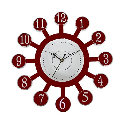 500x500 noorstore beautiful and classy designer flower shaped modern - Wall Clock Drawing