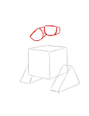 300x388 How To Draw Wall E - Wall E Drawing
