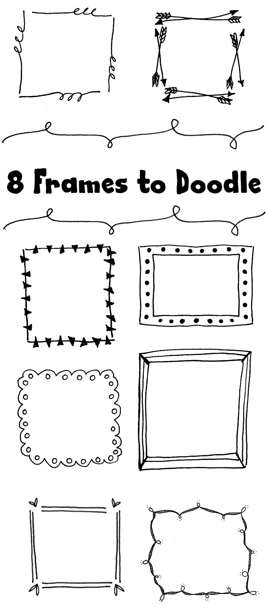 876x2000 great wall of china easy drawing hand drawn frames to doodle art - Wall Of China Drawing