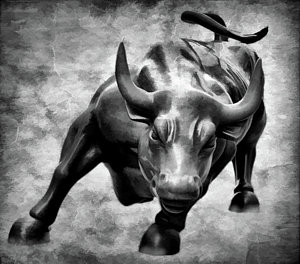 300x264 wall street bull art - Wall Street Bull Drawing