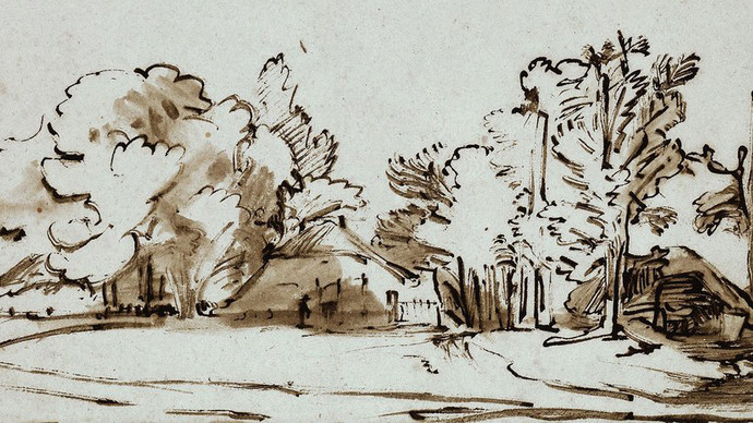 690x388 drawings from the rembrandt school wall street international - Wall Street Drawing