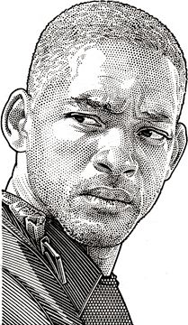 209x360 Wall Street Journal Portrait - Wall Street Drawing