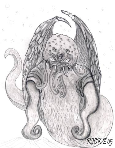 375x483 Wingged Walrus Drawing - Walrus Drawing