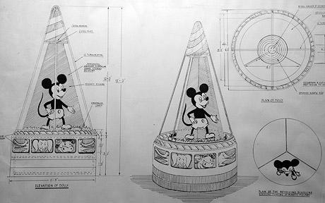 460x288 walt disney originals found in blackpool attic - Walt Disney Drawings