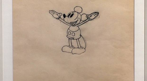 620x342 Disney Drawings Go On Show - Walt Disney Drawings
