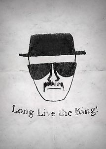 215x300 new large breaking bad heisenberg drawing sketch walter white art - Walter White Drawing