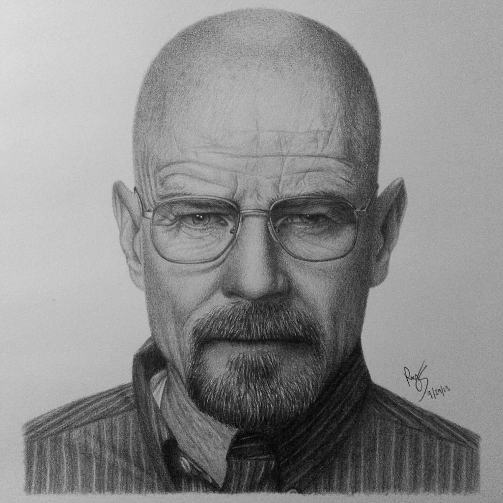 Walter White Drawing at PaintingValley.com | Explore collection of ...