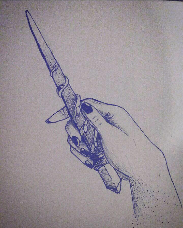 720x899 wand drawing - Wand Drawing