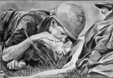 375x259 Drawing Of The Vietnam War Picture Drawing - War Drawings