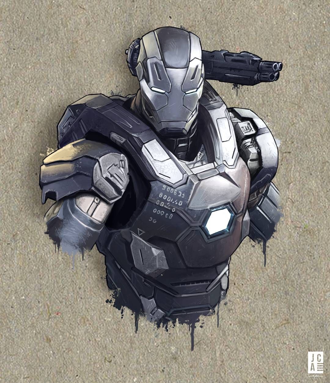 War Machine Drawing At Paintingvalleycom Explore