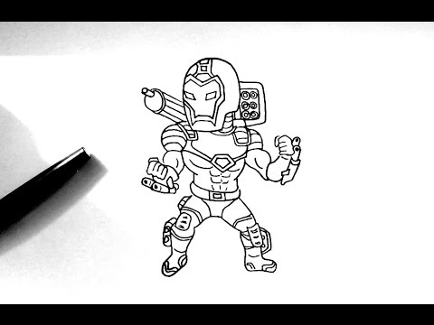 480x360 dessin war machine chibi - War Machine Drawing