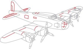 285x169 how to draw world war ii planes howstuffworks - War Plane Drawing