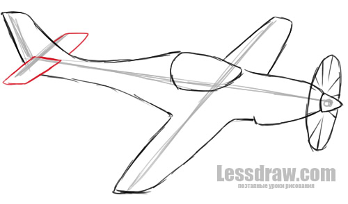 500x294 How To Draw A War Plane Lessdraw - War Plane Drawing