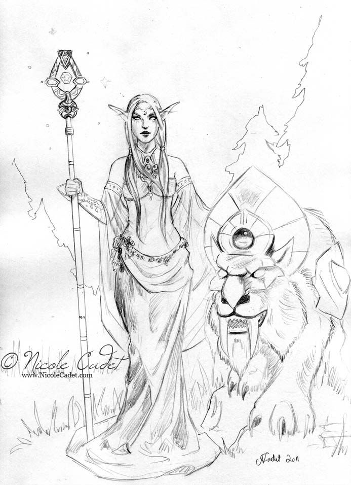 693x956 world of warcraft drawings - Warcraft Drawing