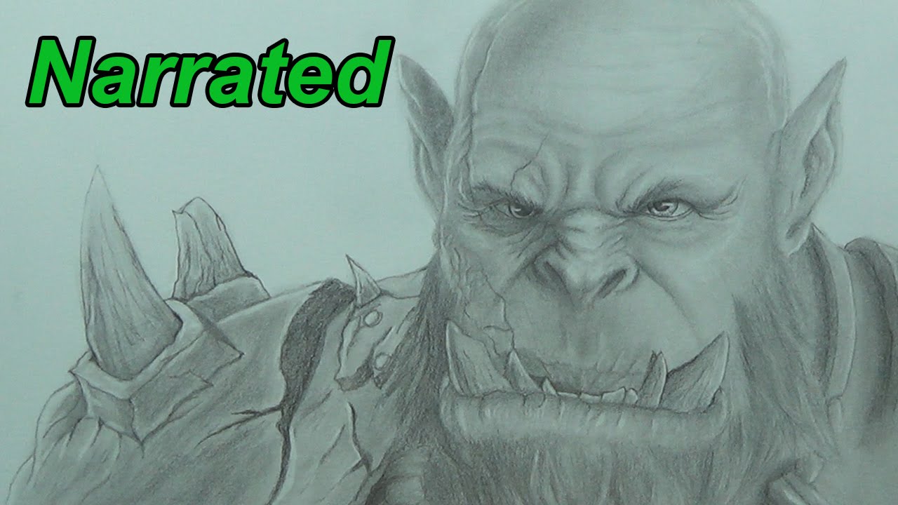 1280x720 how to draw an orc warrior from warcraft - Warcraft Drawing