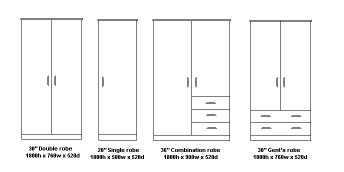 688x344 wardrobes - Wardrobe With Drawings