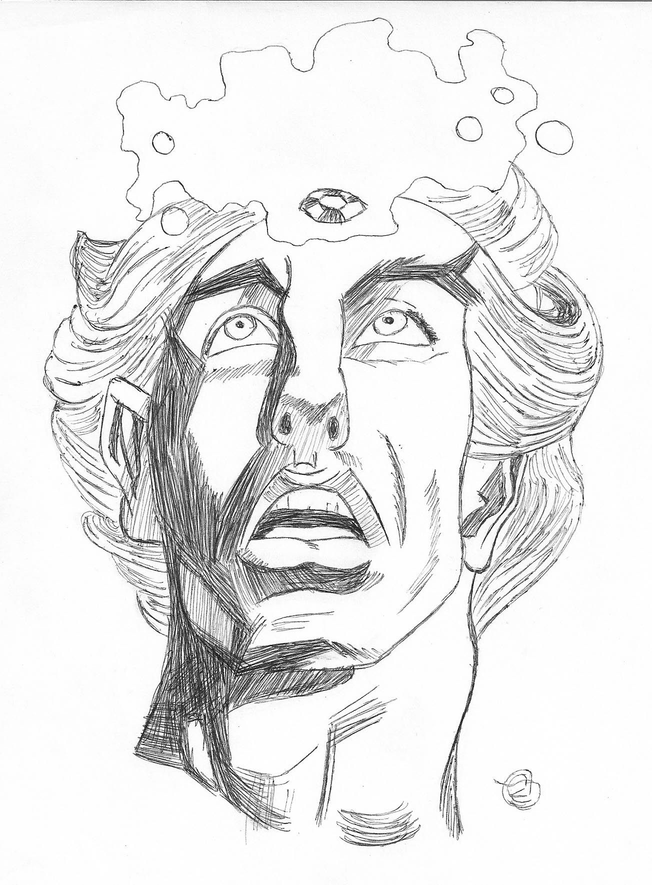 1304x1769 kriv, the warlock - Warlock Drawing