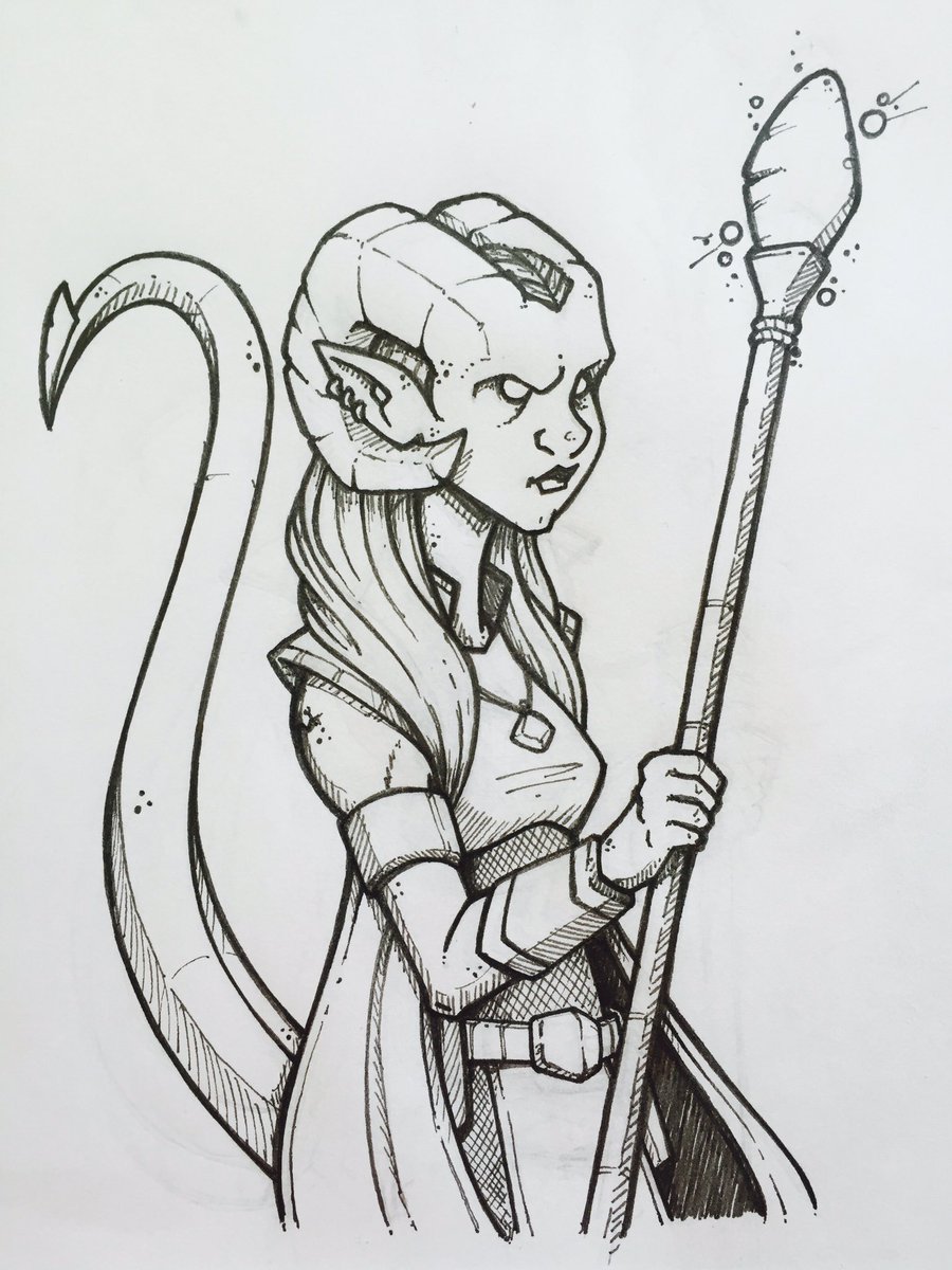 900x1200 steve armstrong on twitter zahra - Warlock Drawing