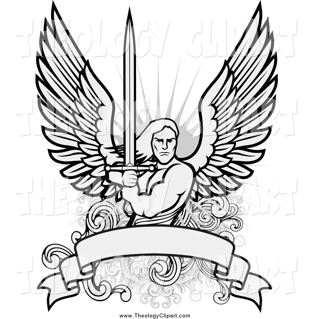 1024x1044 Guardian Angel Warrior Clipart Collection - Warrior Angel Drawing