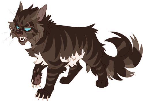 500x355 Thistleclaw - Warrior Cat Drawings