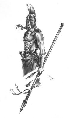 236x397 Spartan Warrior Drawings - Warrior Drawing
