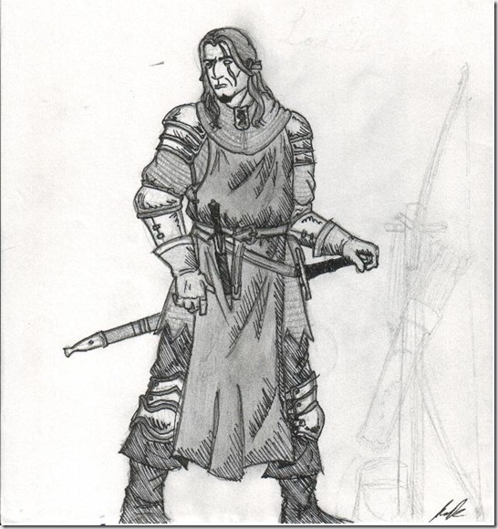 546x580 Very Creative Warrior Drawing And Art Works - Warrior Drawing