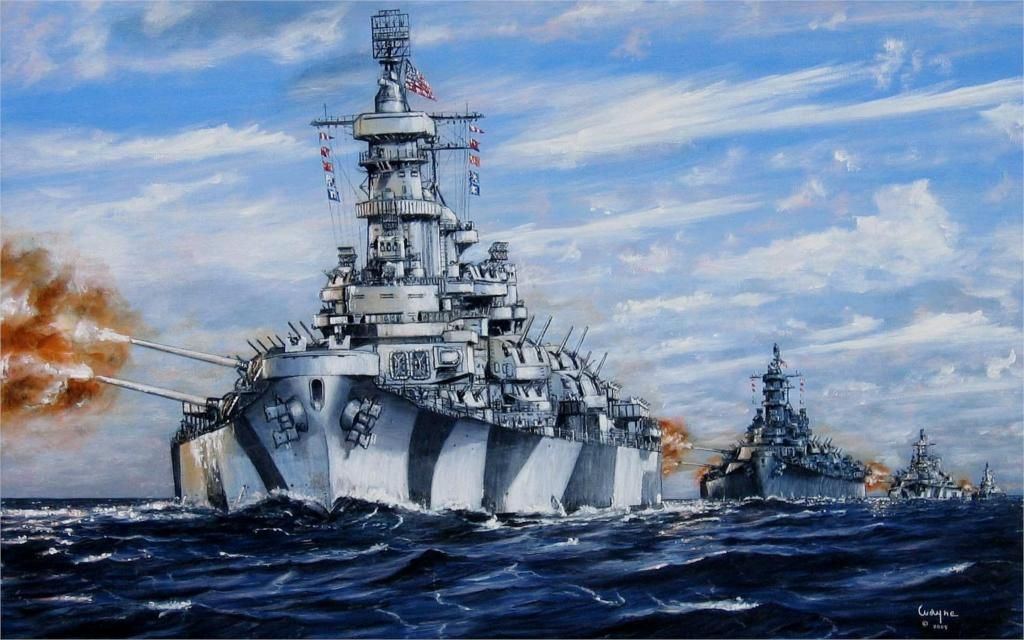 1024x640 art sea build battleships u s navy volleys fire drawing - Warship Drawing