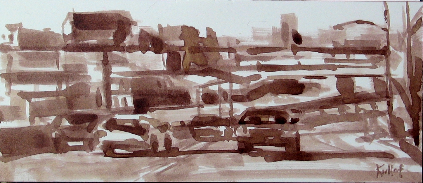 1448x628 ink wash drawings loosen up! - Wash Drawing