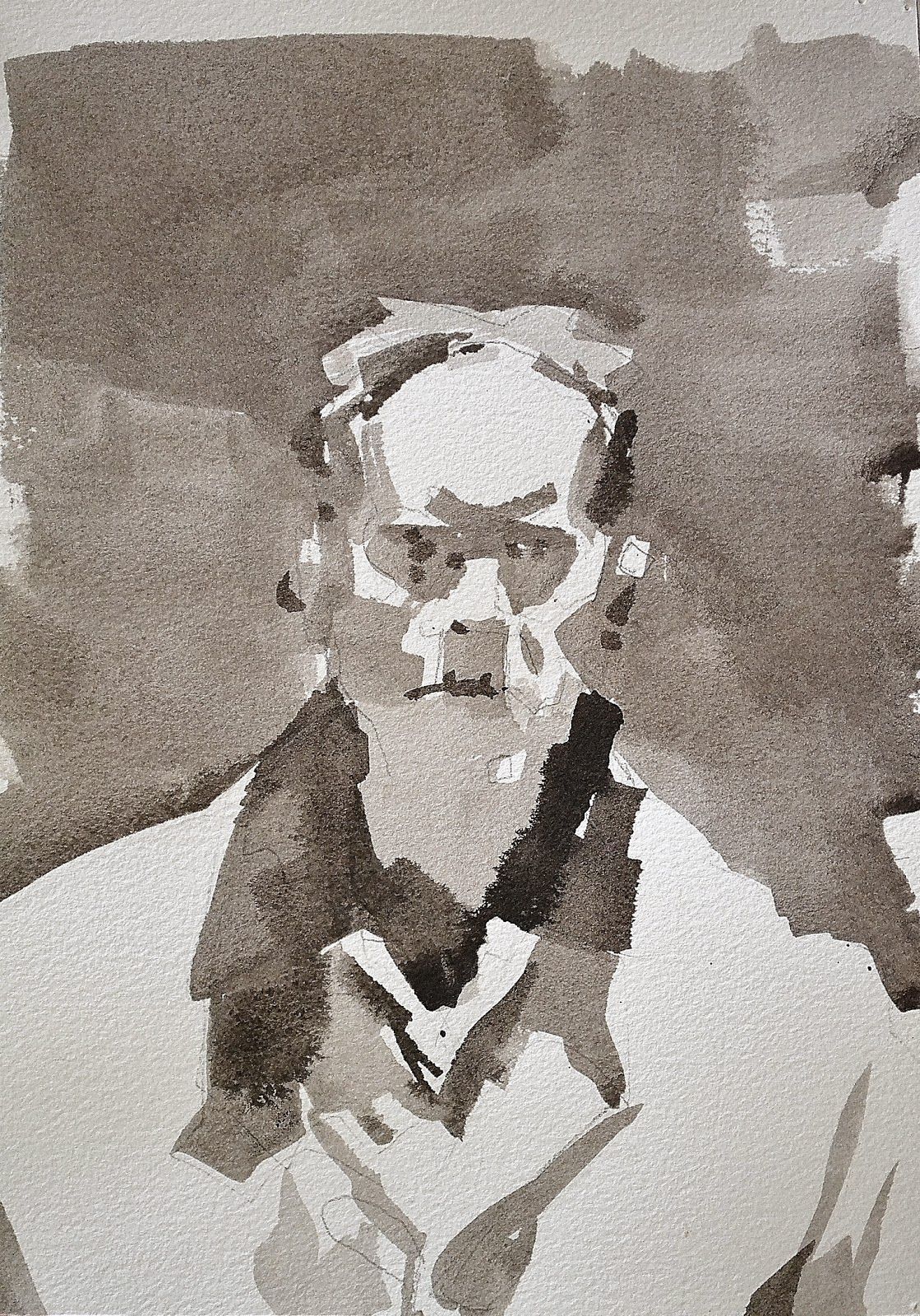 1119x1600 painting powers of observation phil geiger, ink wash drawings - Wash Drawing