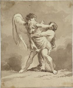 250x300 century french old master watercolour wash drawing - Wash Drawing