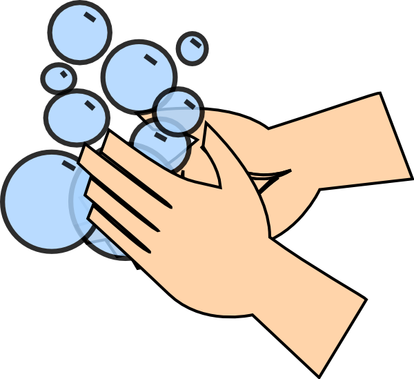 600x549 Wash Drawing Clean Hand Transparent Png Clipart Free Download - Washing Hands Drawing