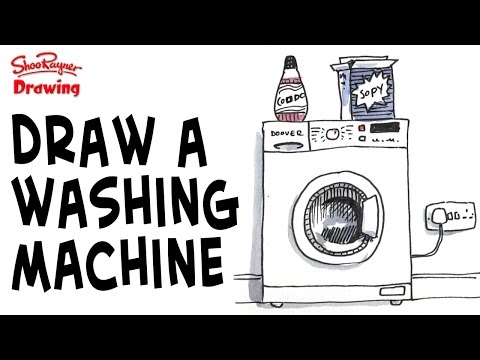 480x360 how to draw a washing machine shoo rayner author - Washing Machine Drawing