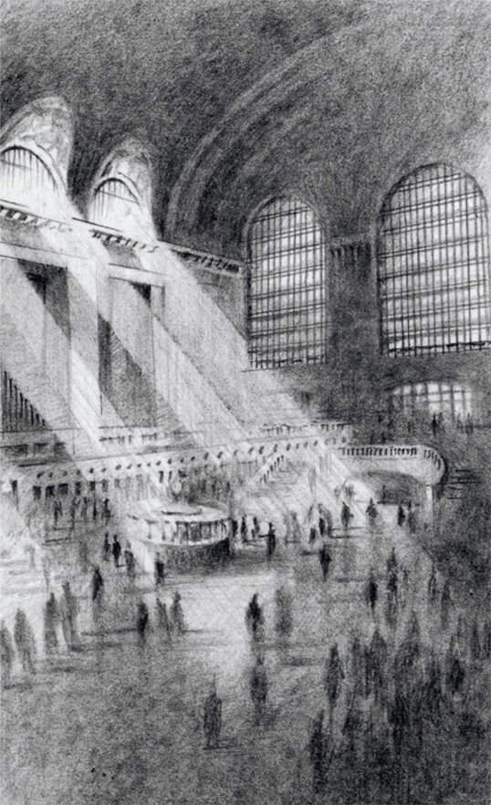 538x882 gallery of grand central terminal drawing competition winners - Washington Dc Drawing
