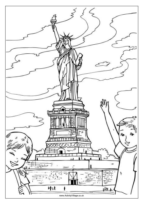 460x650 statue of liberty coloring sheet washington monument drawing - Washington Monument Drawing