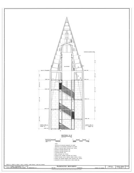 466x600 filesection - Washington Monument Drawing