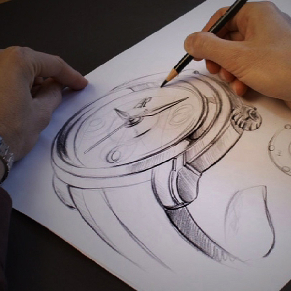 600x600 Fine Watchmaking Jobs - Watch Design Drawing