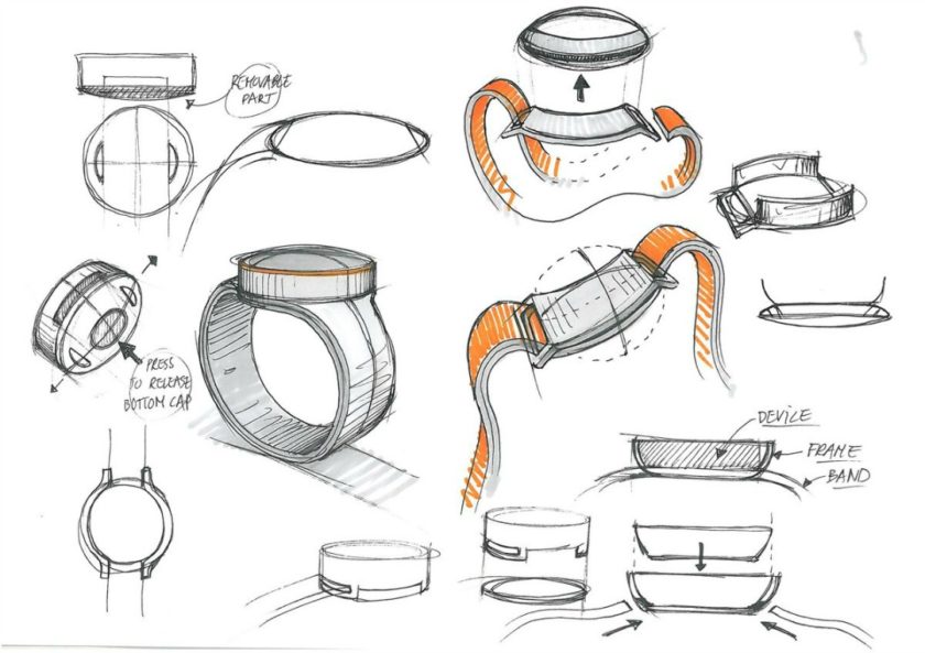 840x593 here is what the oneplus watch would have looked like - Watch Design Drawing