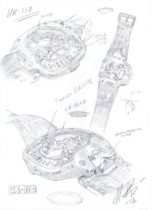 300x414 Watch Design - Watch Design Drawing