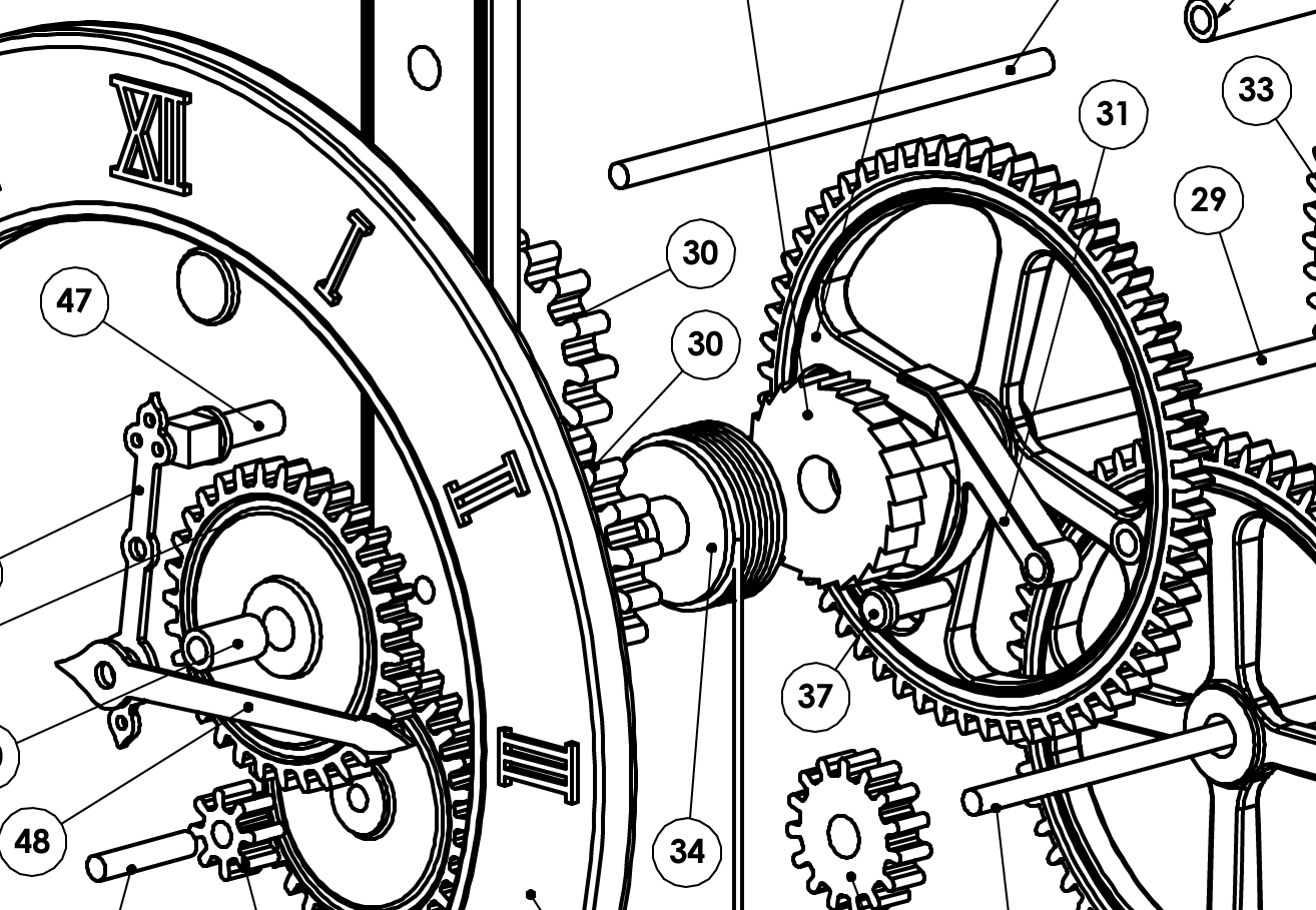 Watch Gears Drawing at Explore collection of Watch